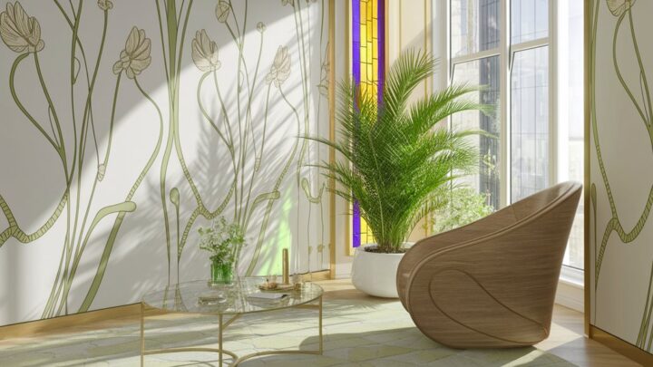 wskazówki dotyczące projektowania wnętrz w stylu art nouveau